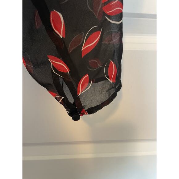 Express Crop Top Blouse Sz Medium - Picture 5 of 7